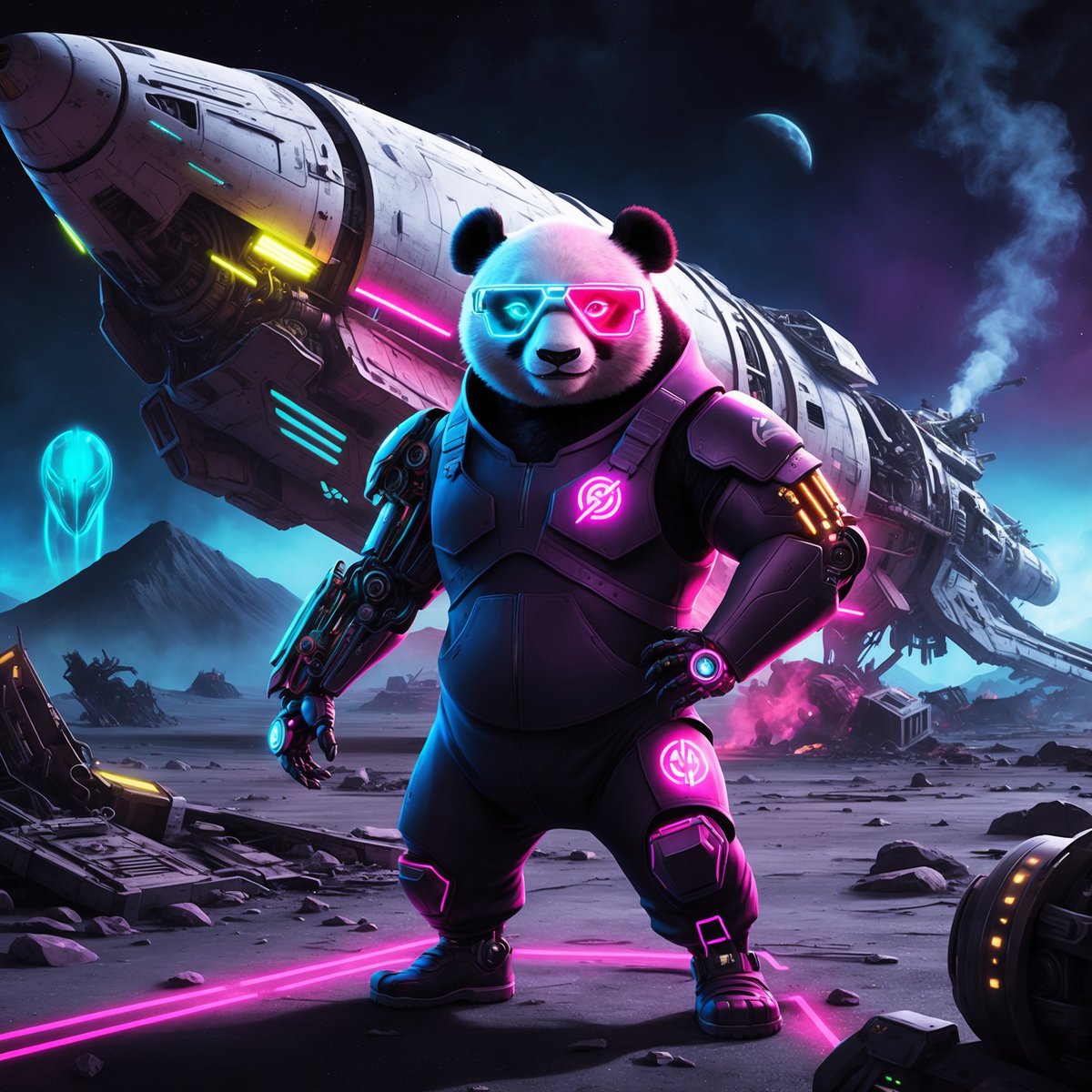 Cyber Panda NFT 2